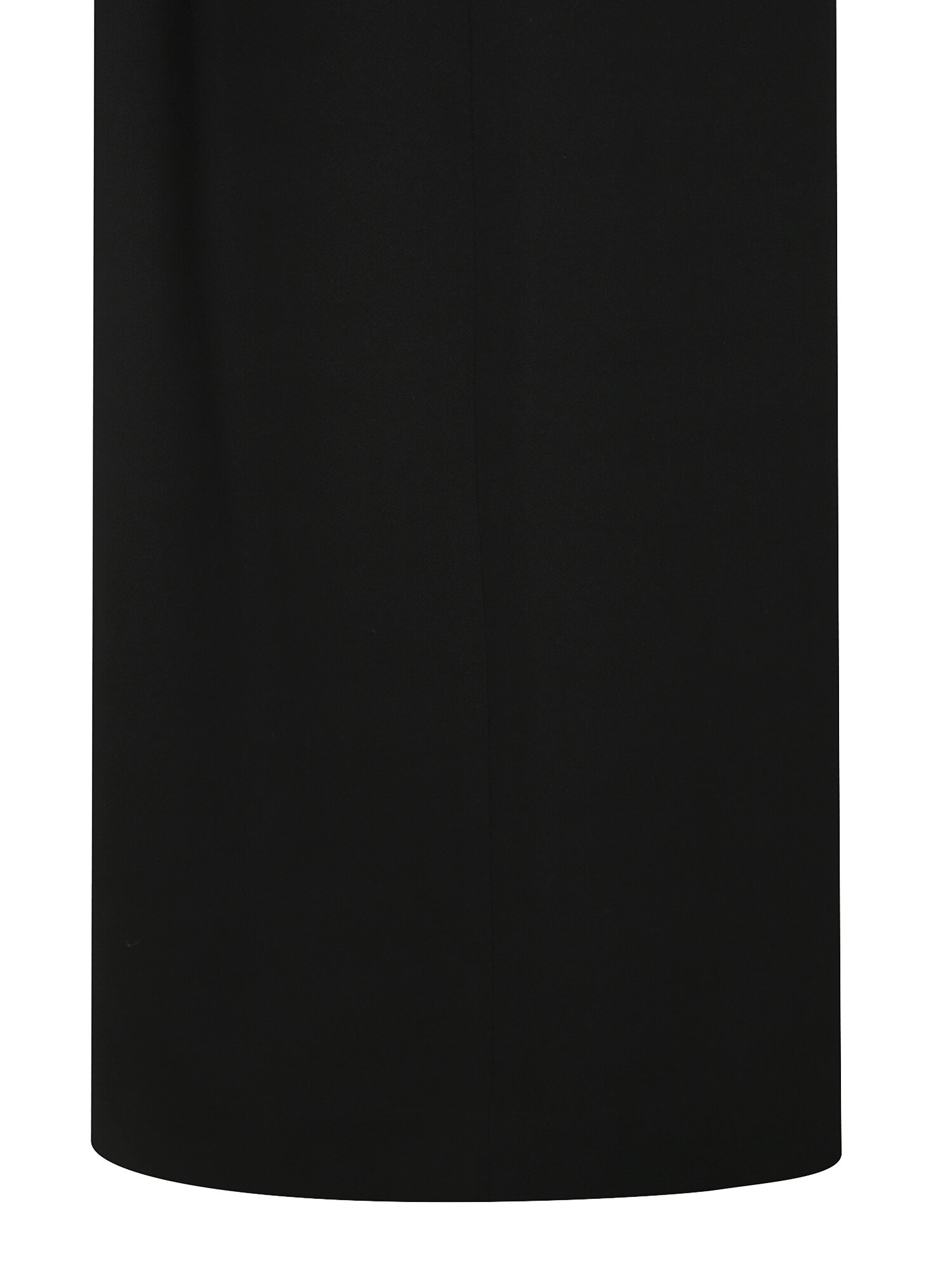 하이 웨이스트 투턱 퀼로트 팬츠 (BLACK)