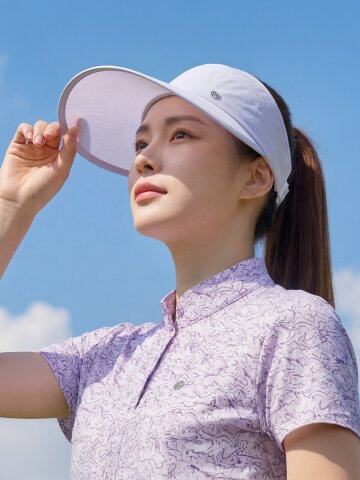 PWX U226-9201-02 릴렉스 썬 캡 챙모자 골프썬캡 여성골프모자