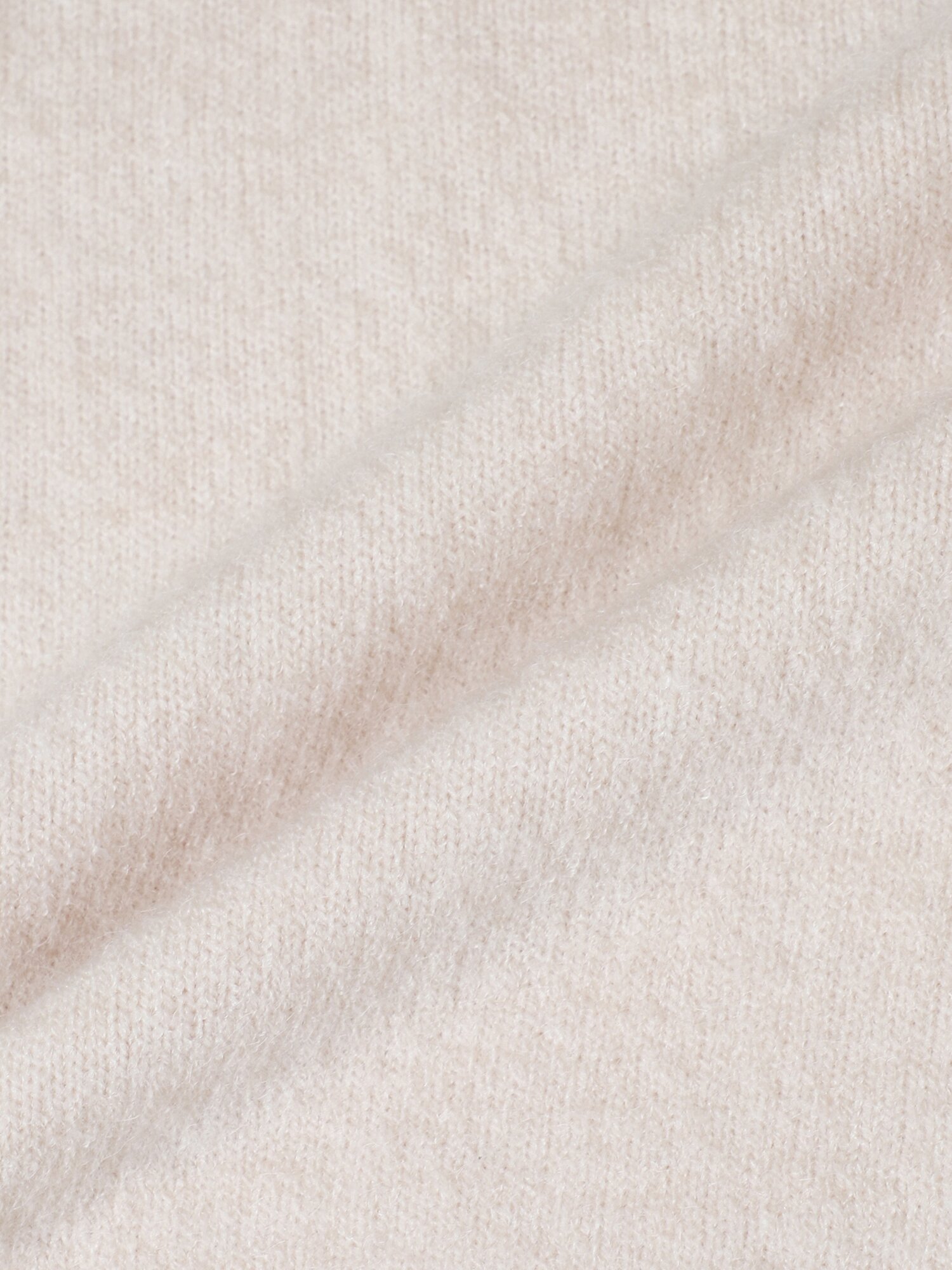 래글런 브이넥 풀오버 니트 (LIGHT BEIGE)
