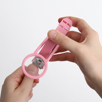 부모님 어르신 손발톱 튐방지 돋보기 위생손톱깎이2개
