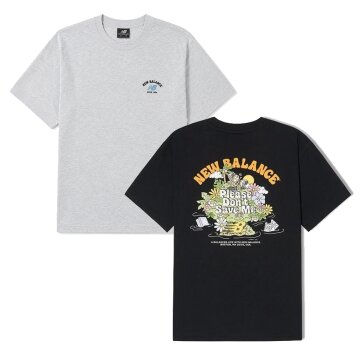 뉴발란스 공용 NB BOY 네이처 아일랜드 세미오버핏 반팔티 NBNEGCO208 2종 택1