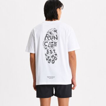 뉴발란스 공용 프로즌 런클럽 기능성 반팔티 NBNEGCO215-10