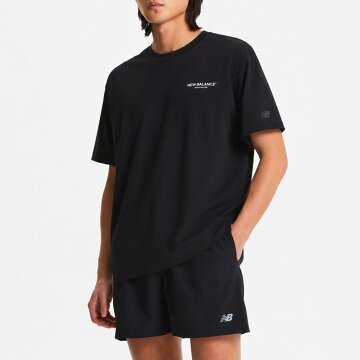 뉴발란스 공용 프로즌 빅로고 세미오버핏 반팔티 NBNEGCO211-19