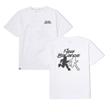 뉴발란스 공용 프로즌 러너스 세미오버핏 기능성 반팔티 NBNEGCO216-10