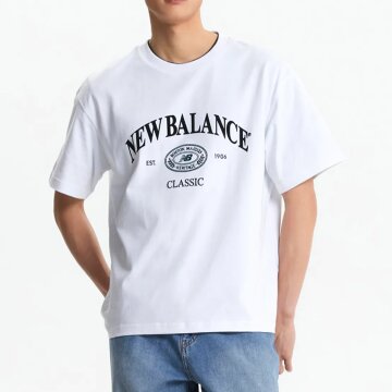 뉴발란스 공용 헤리티지 오버핏 반팔티 NBNEGCO212-10