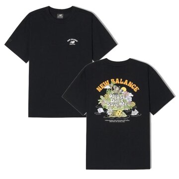 뉴발란스 공용 NB BOY 네이처 아일랜드 세미오버핏 반팔티 NBNEGCO208-19
