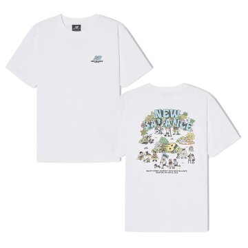 뉴발란스 공용 NB BOY 피크닉 페스티벌 세미오버핏 반팔티 NBNEGCO207-10