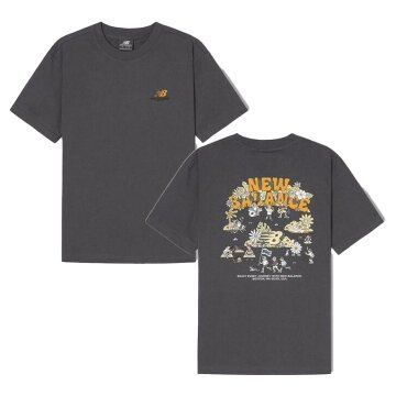뉴발란스 공용 NB BOY 피크닉 페스티벌 세미오버핏 반팔티 NBNEGCO207-60