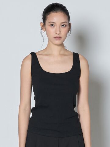 Square Sleeveless_Black


