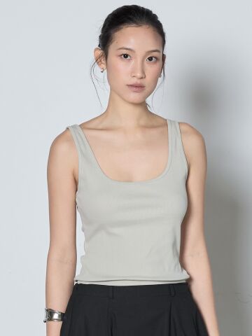 Square Sleeveless_Beige



