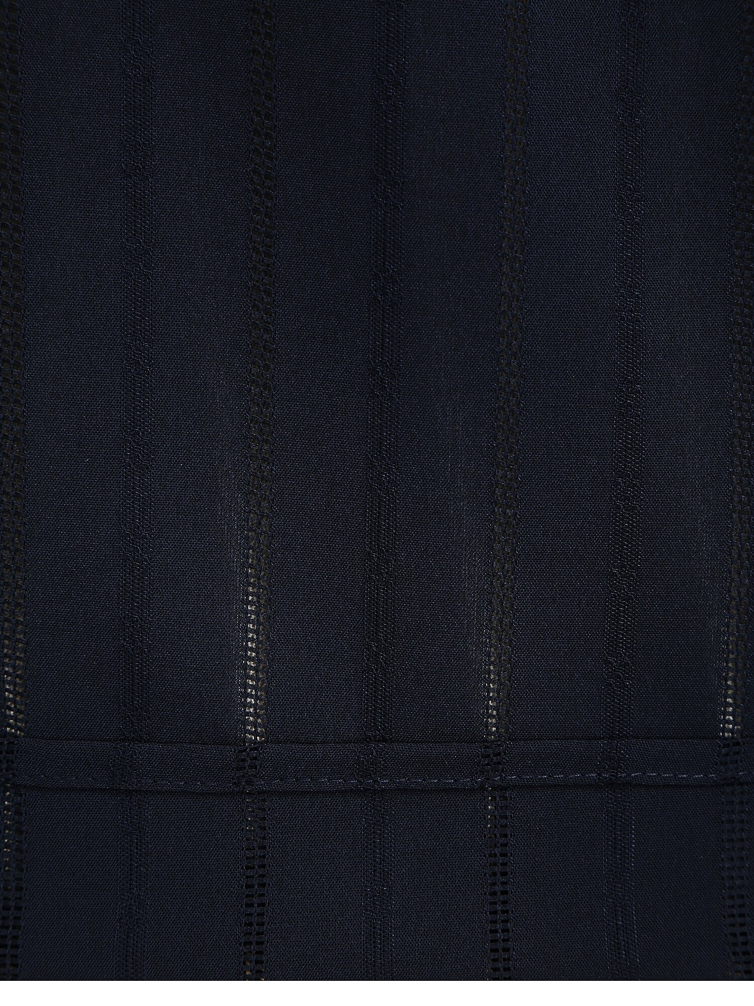 펀칭 하이넥 원피스 +이너 세트 (STRIPE NAVY)