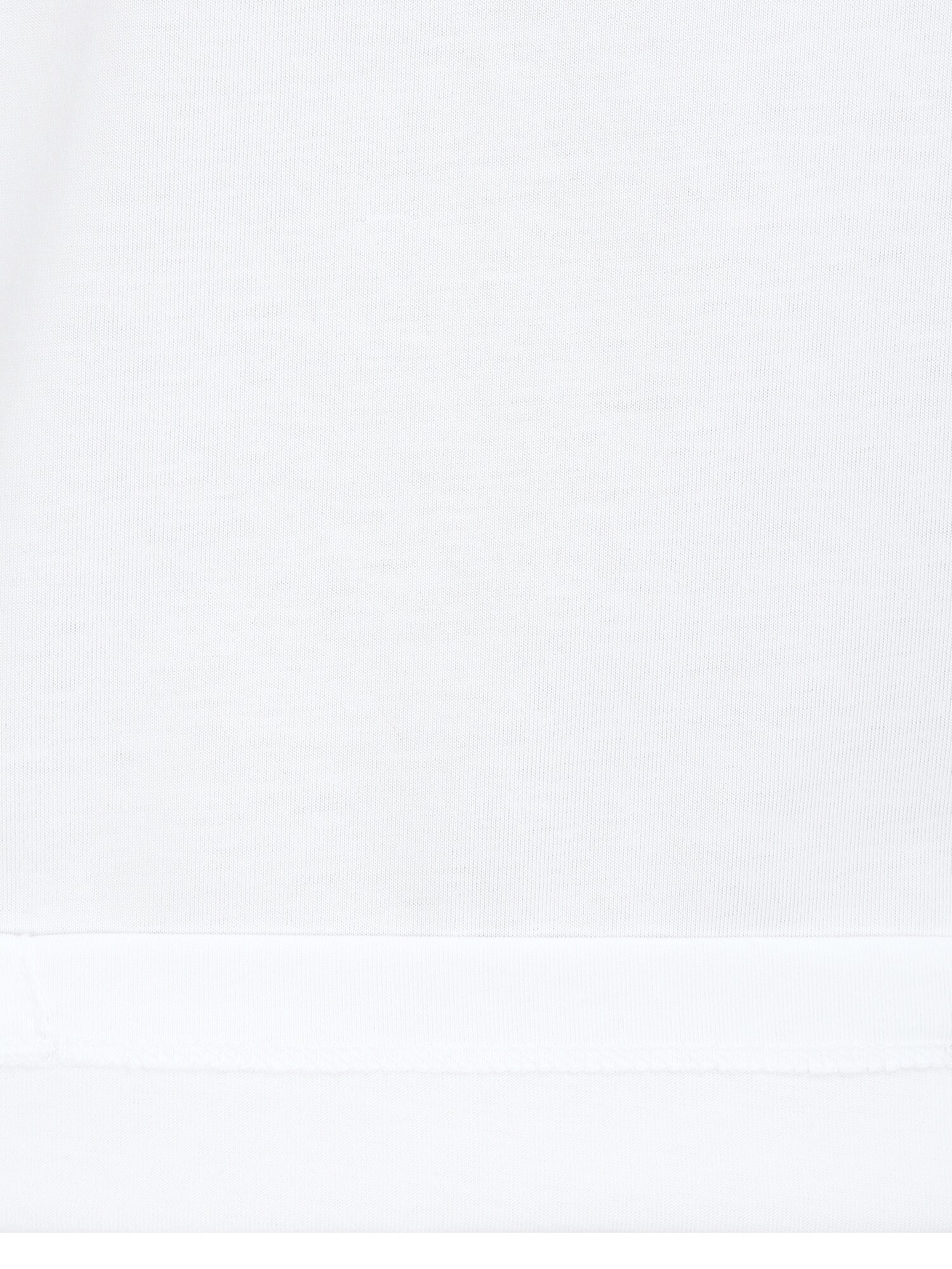 코튼 비즈 장식 프린트 티셔츠 (WHITE)