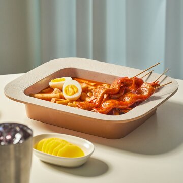 바겐슈타이거 국내 생산 티타늄 코팅 인덕션 팬플레이트 멀티 만다린 오렌지