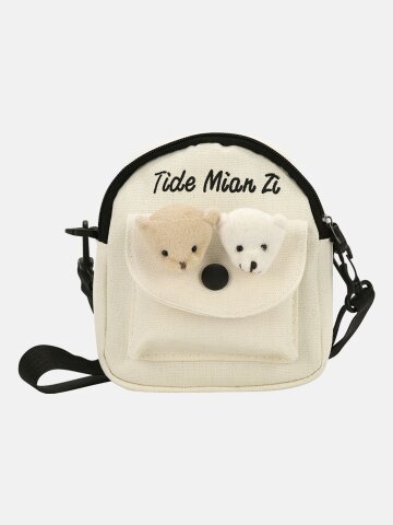 여자 아치형 인형 미니 크로스백 SSMB001