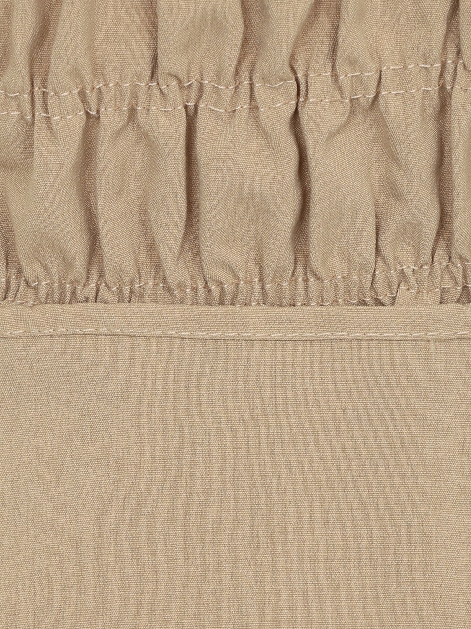 카라넥 셔링 뷔스티에 블라우스 (BEIGE)