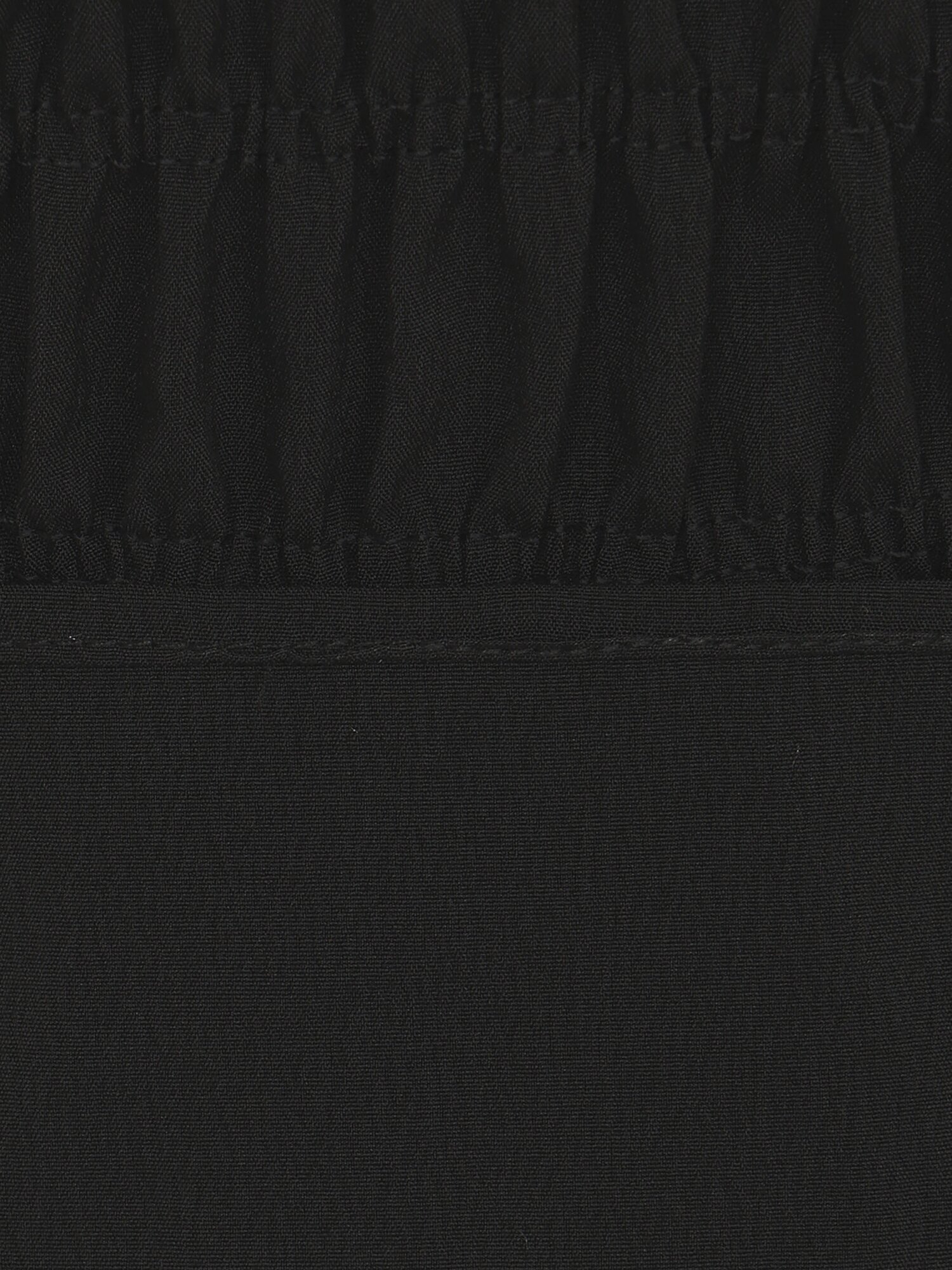 카라넥 셔링 뷔스티에 블라우스 (BLACK)