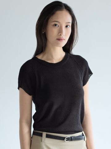 Comfort Knit Top_Black






