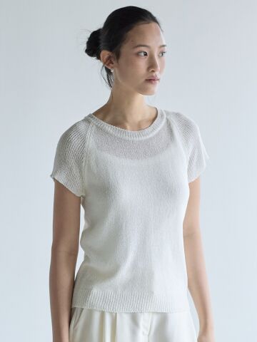 Comfort Knit Top_Ivory







