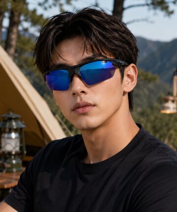ARCO (4color) 편광 스포츠선글라스 변색 고글 자전거 골프 낚시 운전 UV400 남녀공용