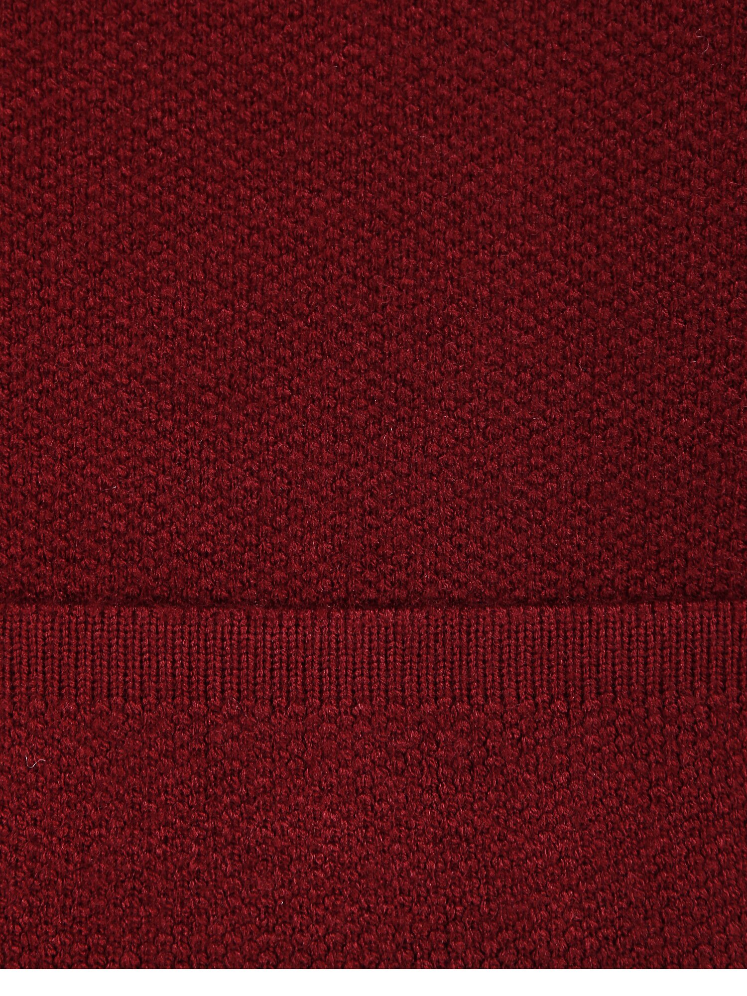 패치 포켓 라운드넥 크롭 가디건 (BURGUNDY)