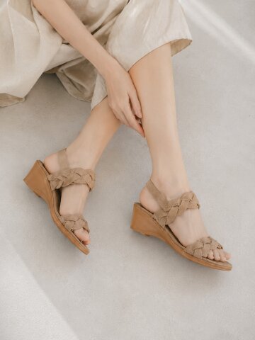 위빙 더블 스트랩 샌들_F21SF746 (2color)