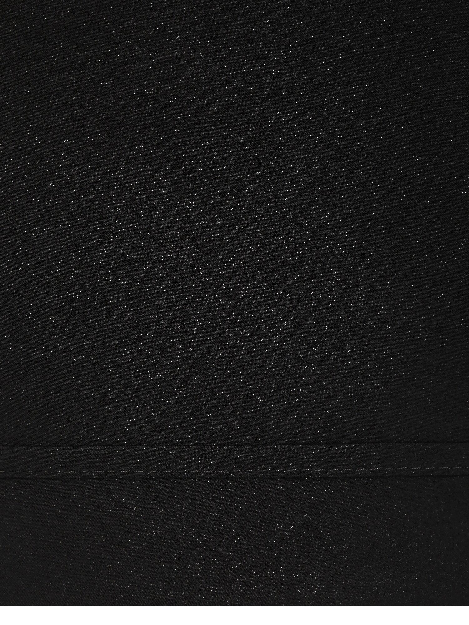 볼륨 슬리브 라운드넥 블라우스 (BLACK)