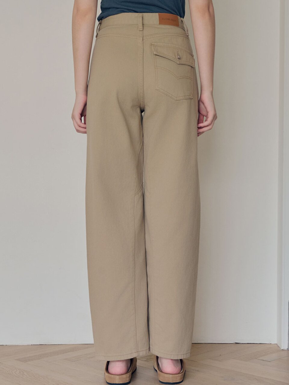 Curve wide pants_3 Colors