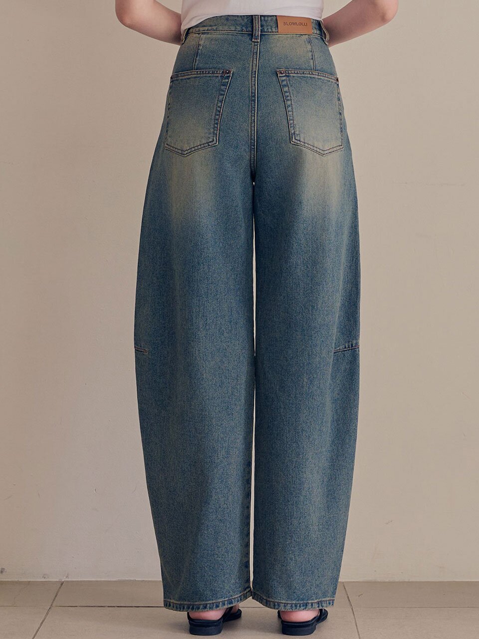 Vintage wide denim_2 Colors
