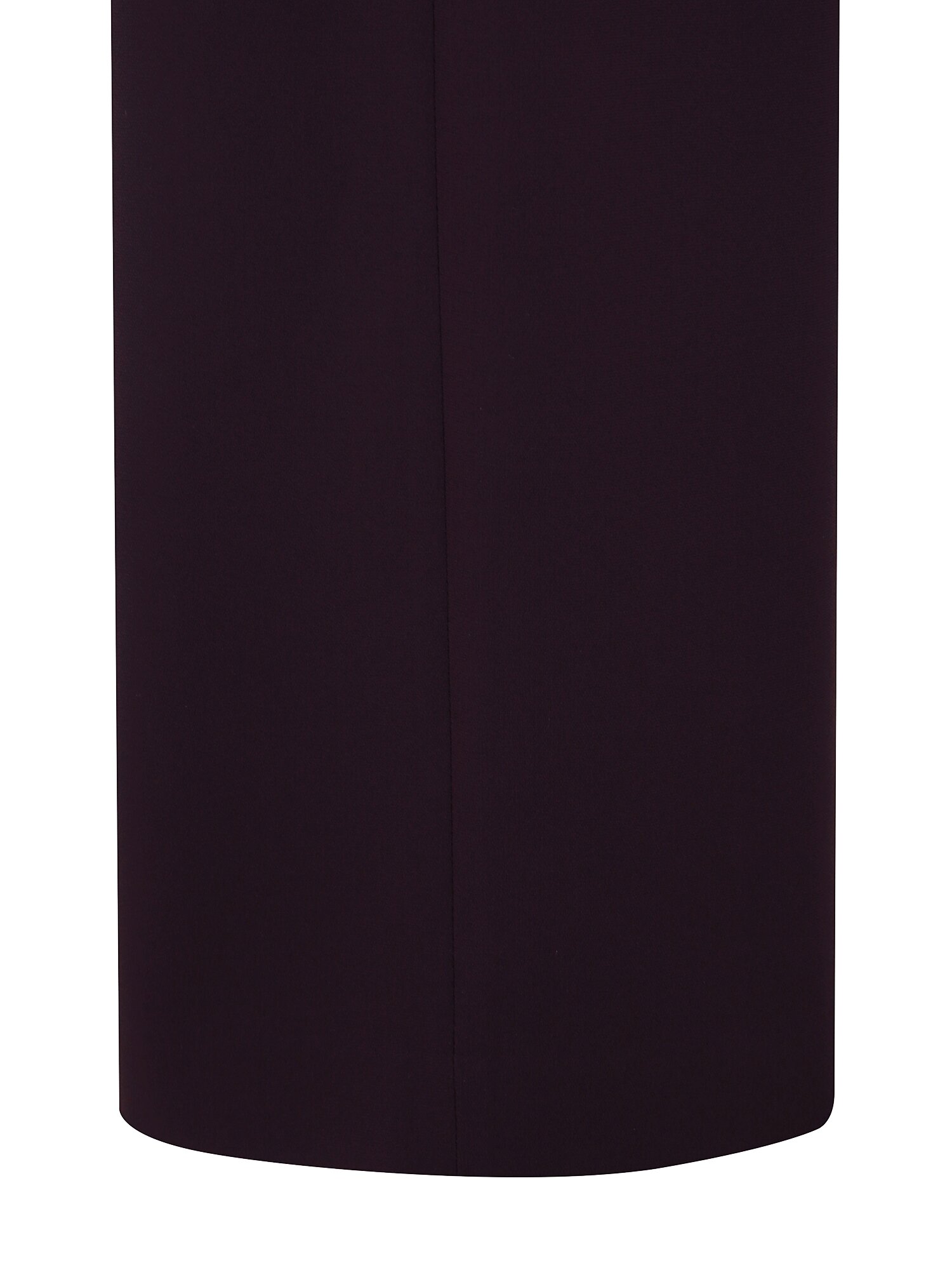 미니멀 하이 웨이스트 와이드 팬츠 (BURGUNDY)
