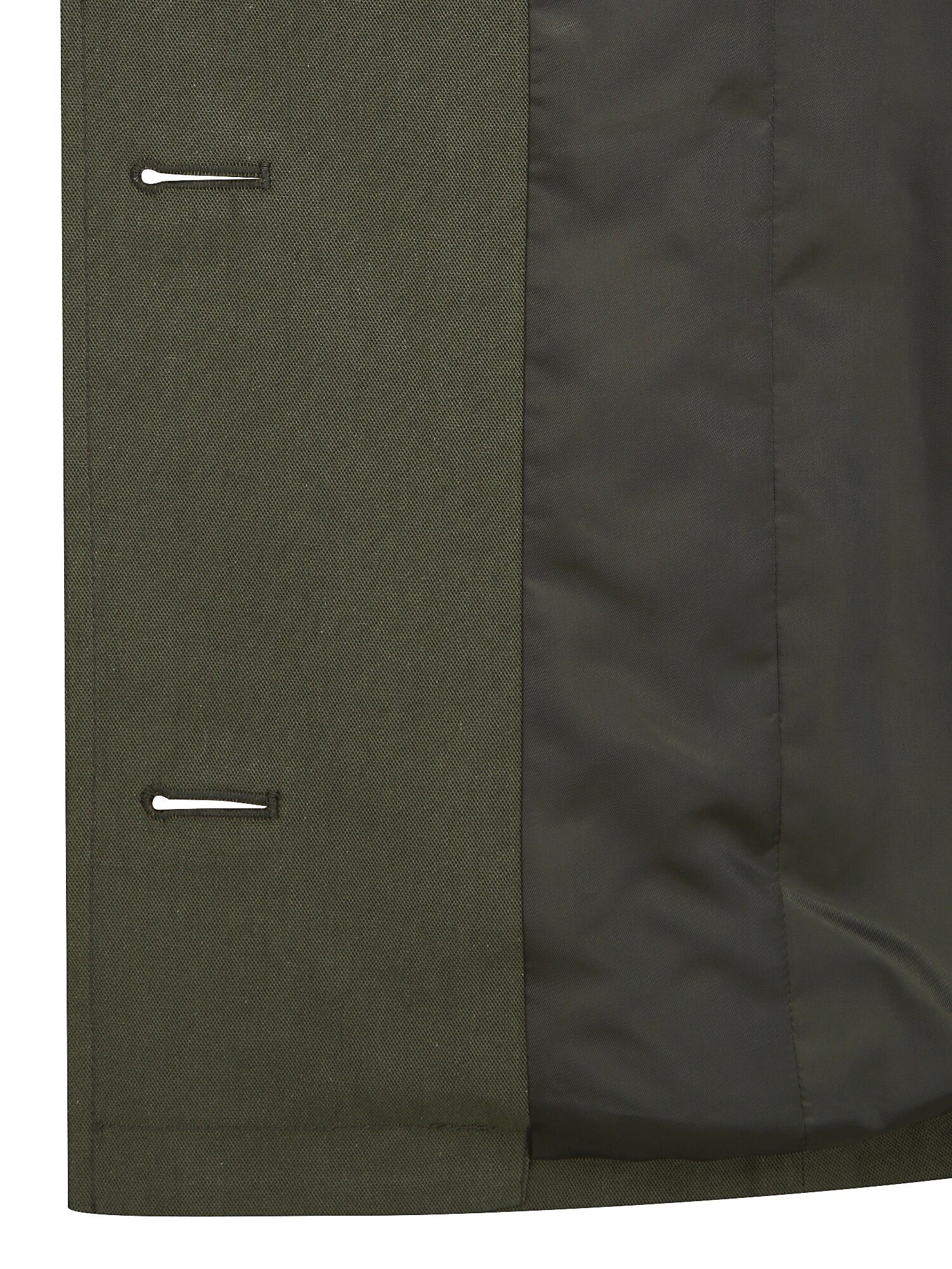 코튼 레더 칼라 사파리 재킷 (KHAKI)