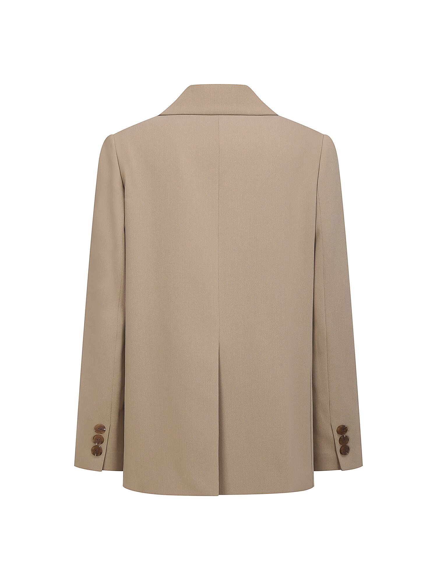 모던 롤업 테일러드 투버튼 재킷 (BEIGE)