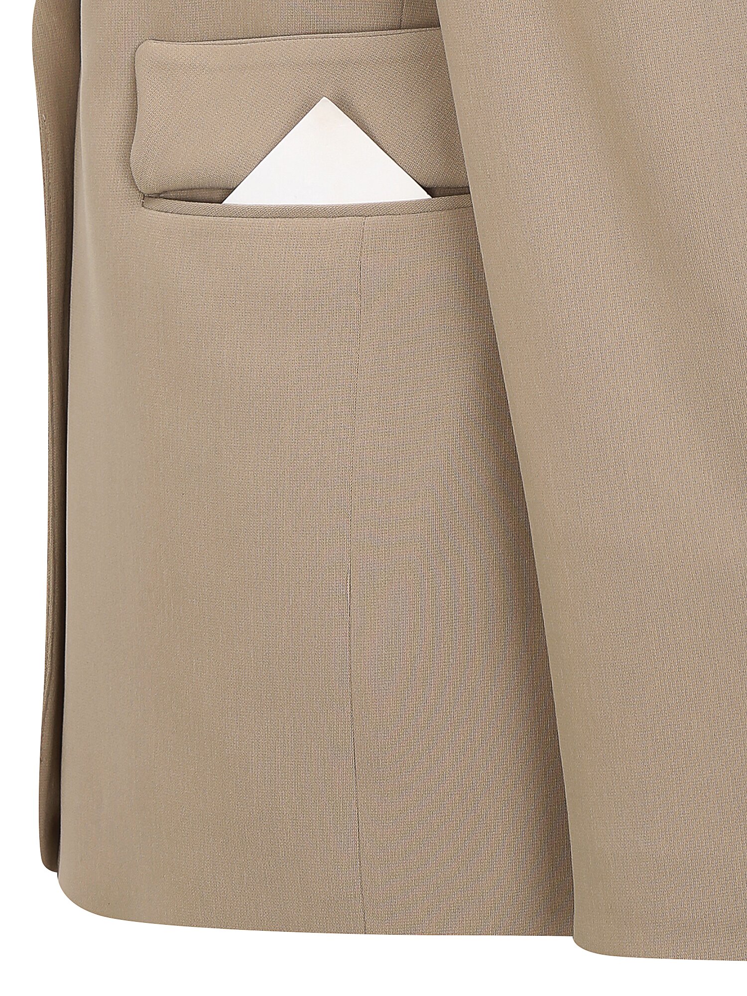 모던 롤업 테일러드 투버튼 재킷 (BEIGE)