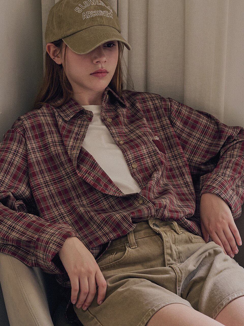 Check pocket shirt_2 Colors