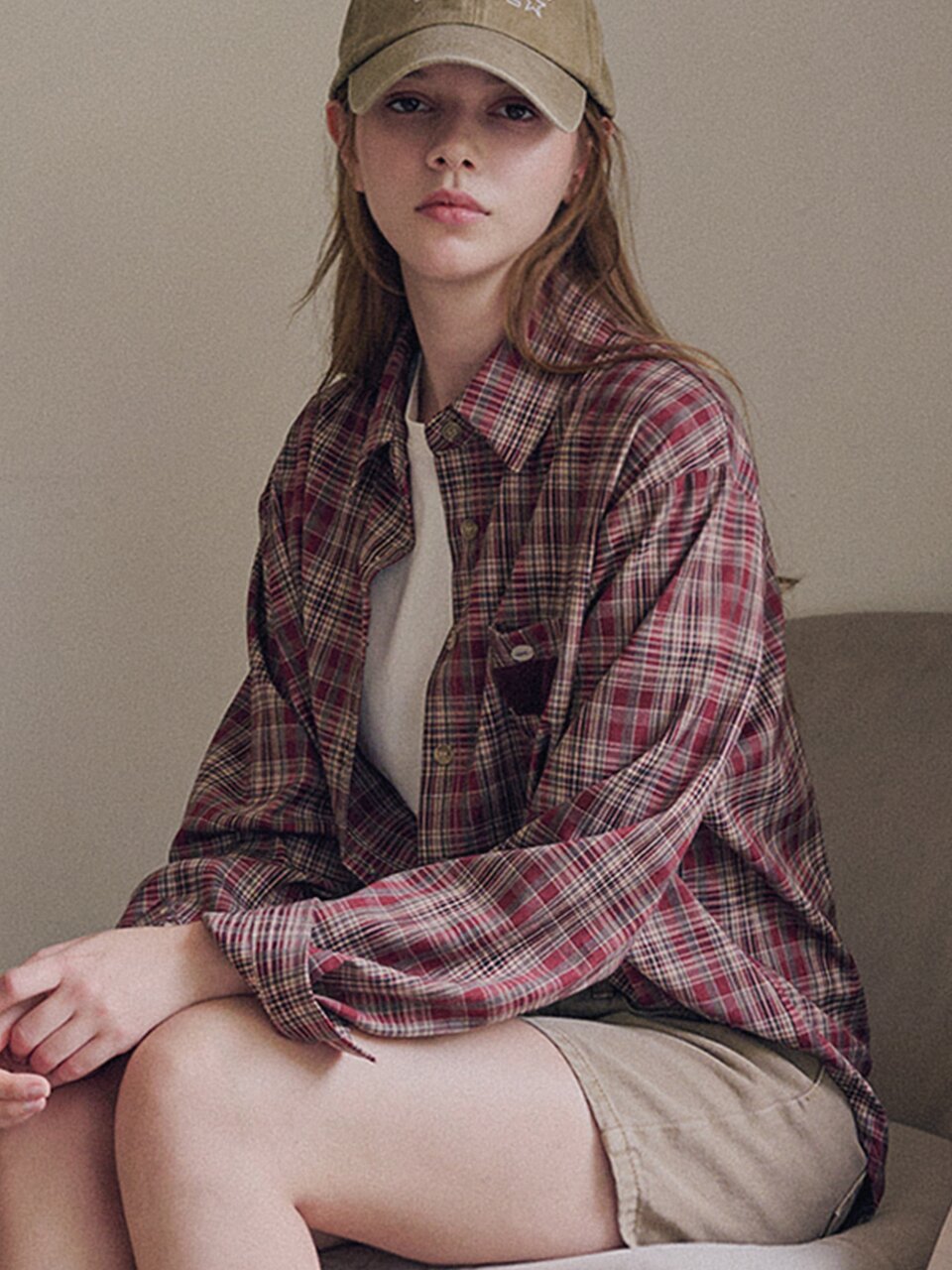 Check pocket shirt_2 Colors