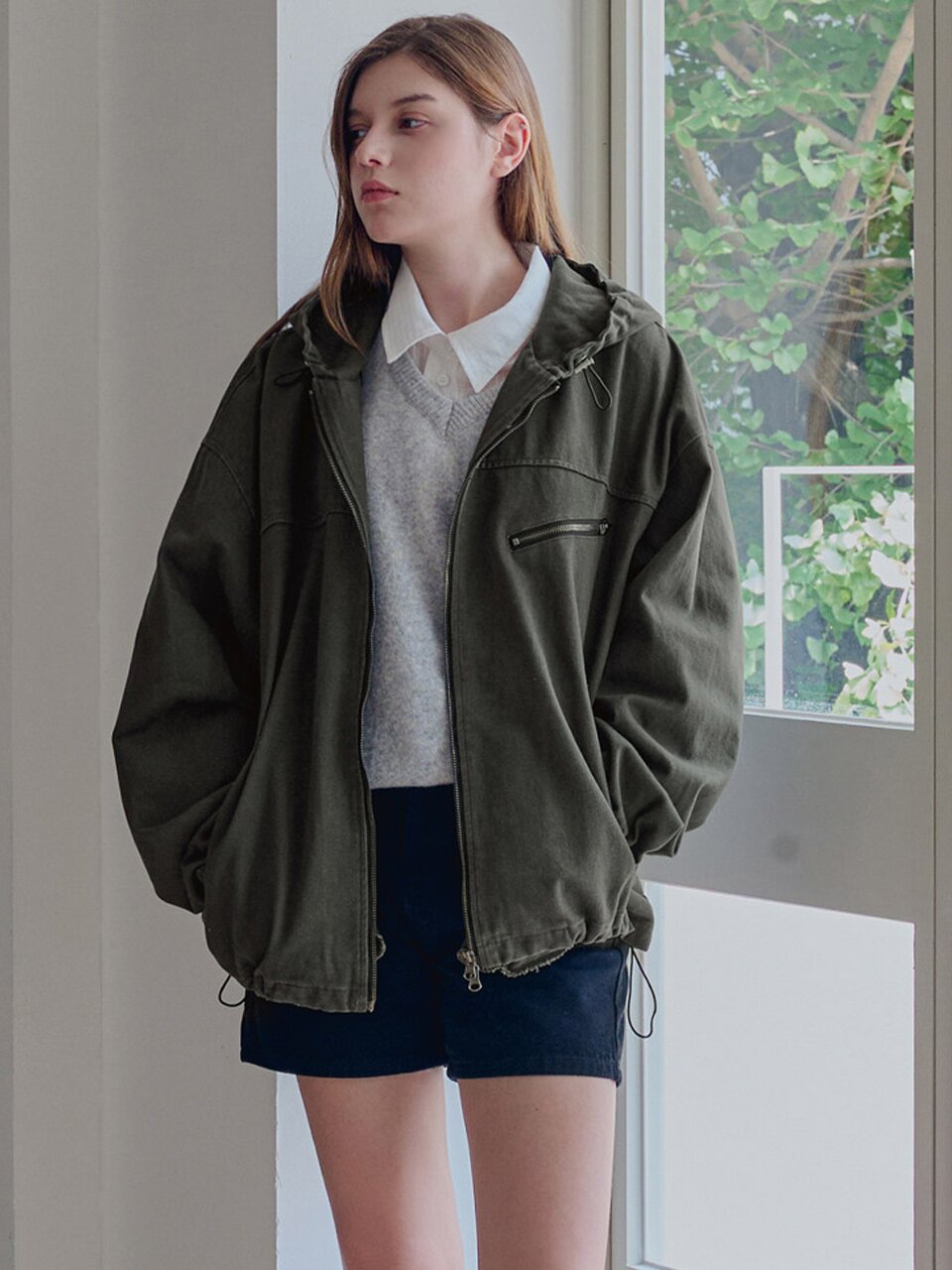 Vela hood jacket_2 Colors