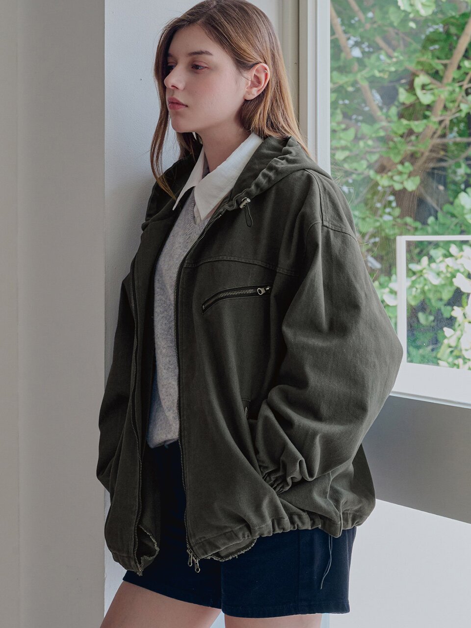 Vela hood jacket_2 Colors