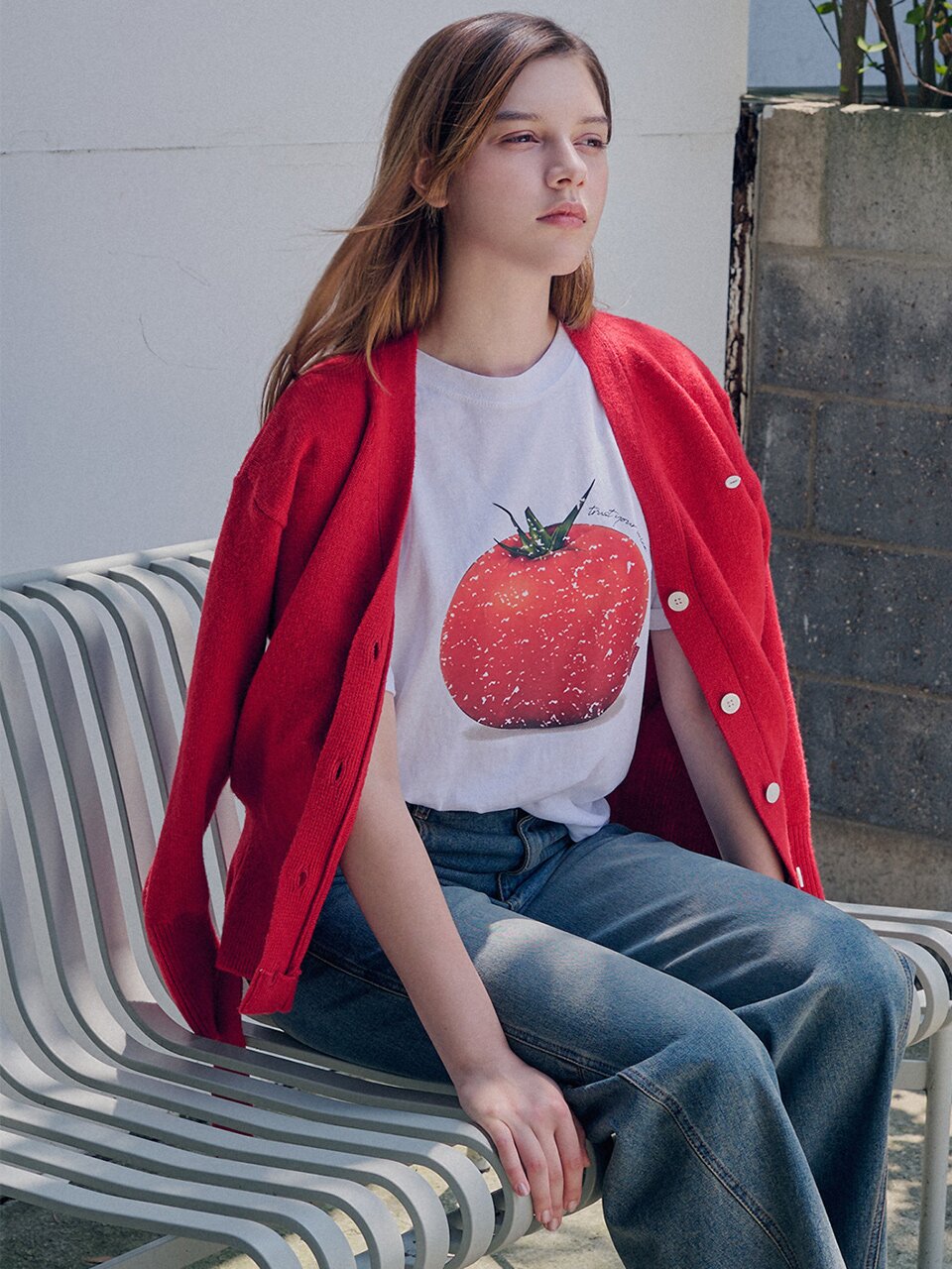 Tomato lettering t-shirt_3 Colors