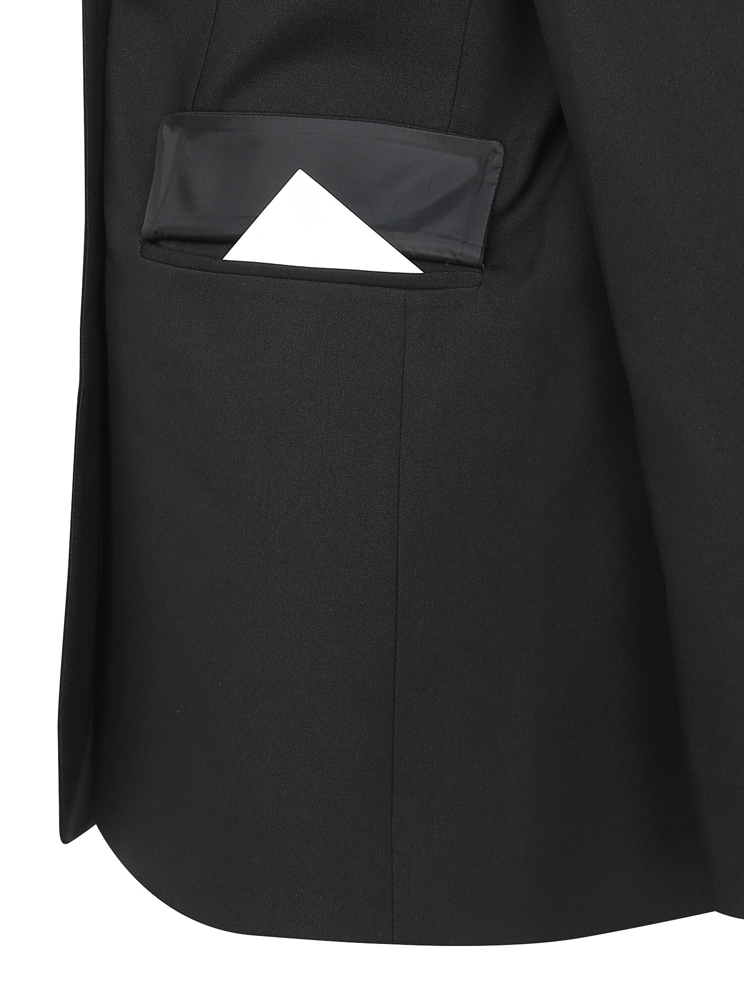 테일러드 싱글 투버튼 재킷 (BLACK)