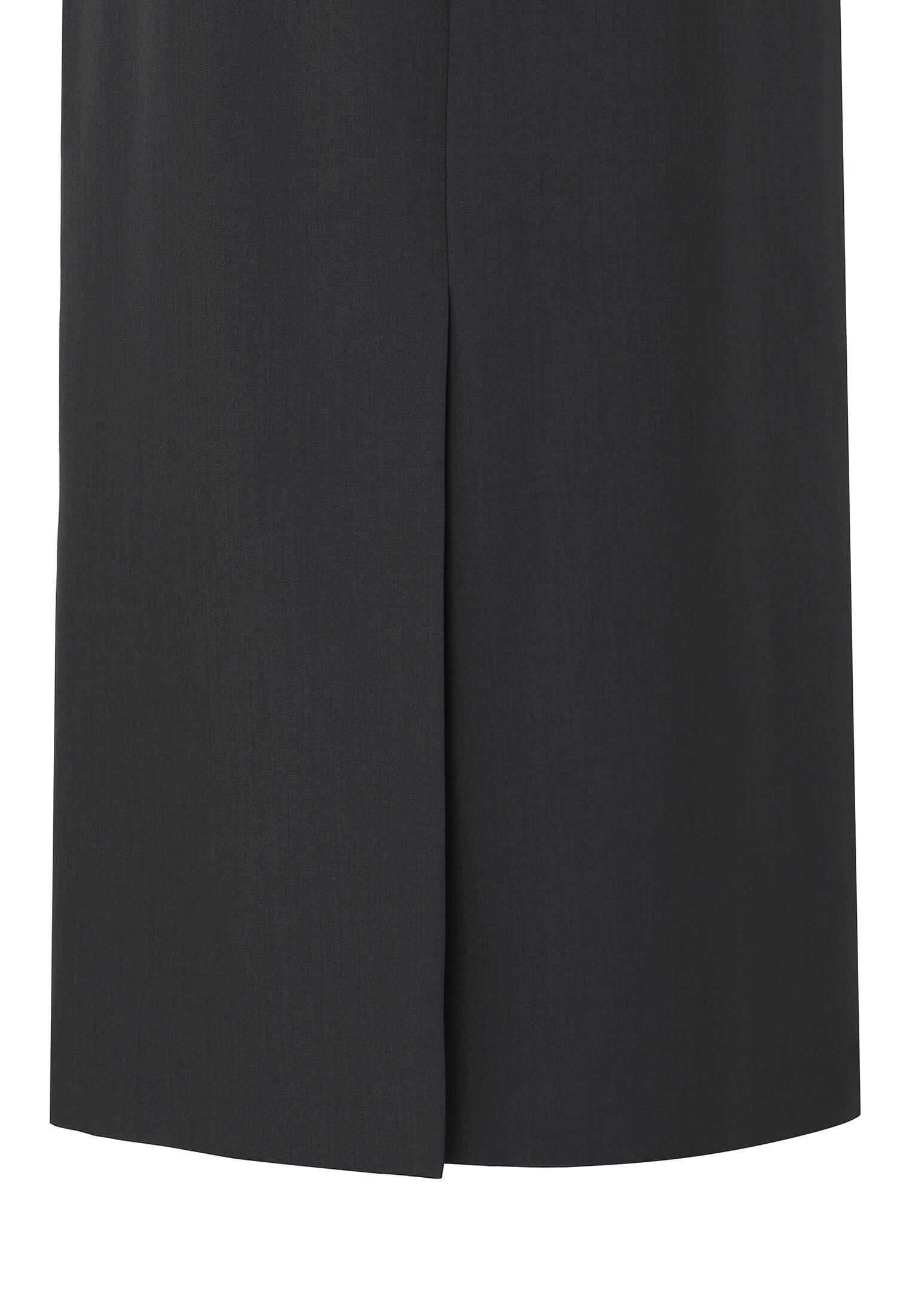 모던 슬림 롱 벨트 스커트 (DARK GREY)