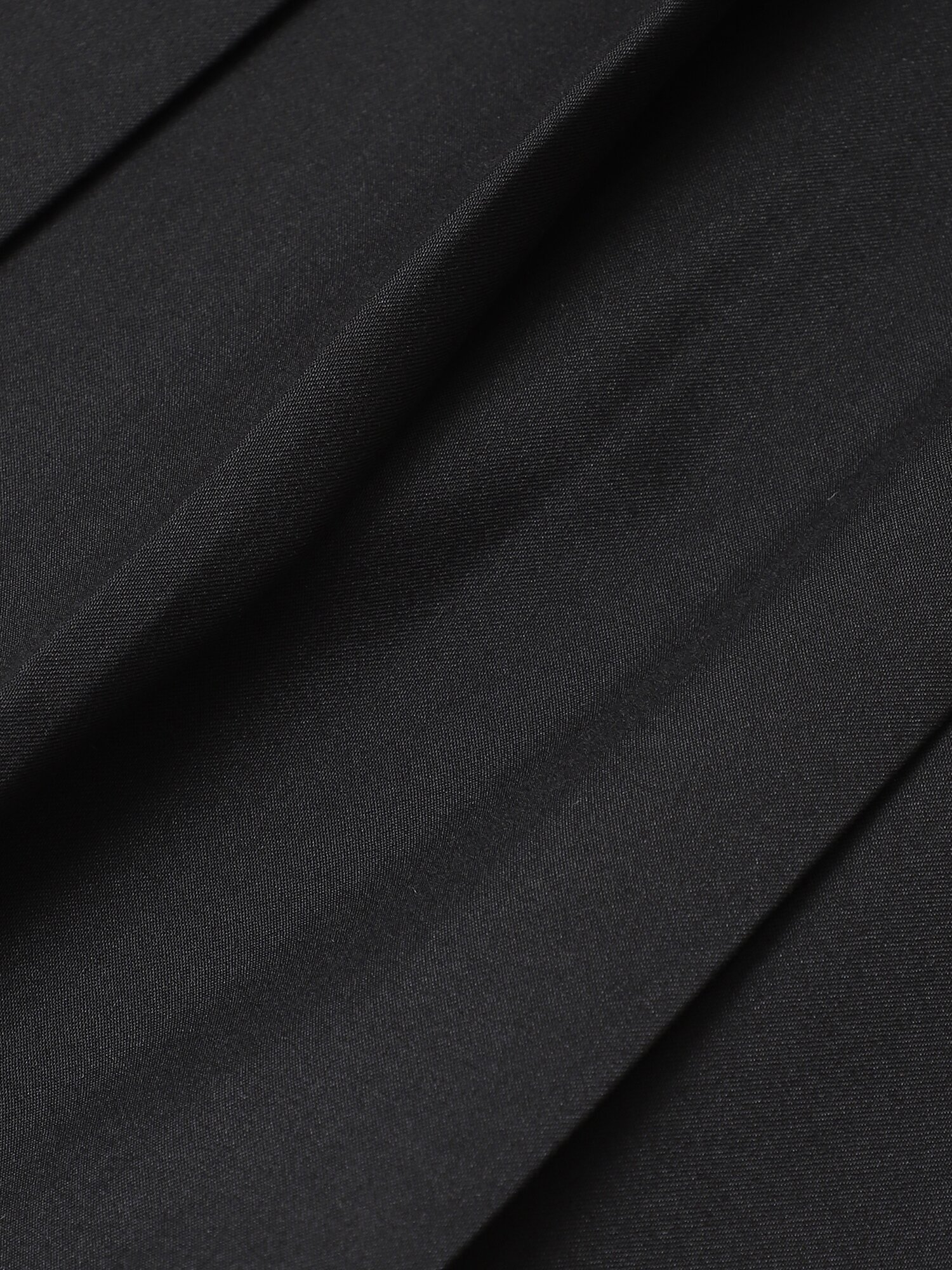 벨티드 플리츠 롱 스커트 (BLACK)