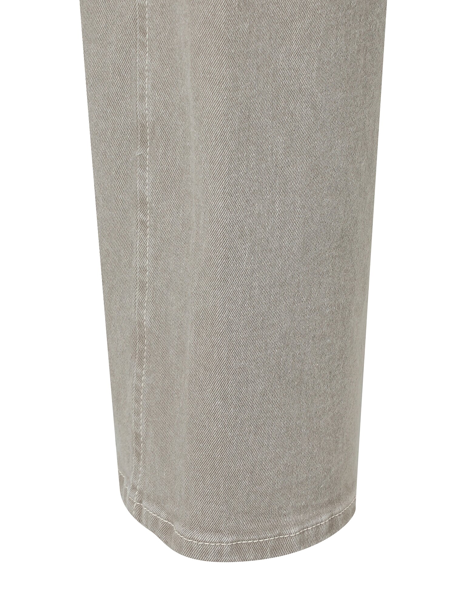 워싱 히든 밴딩 세미 와이드 데님 팬츠 (TAUPE GREY)