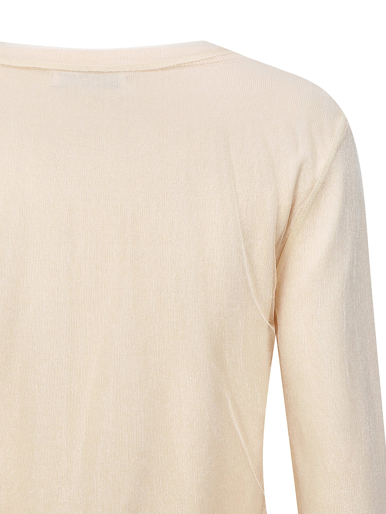 메시 레이어 라운드넥 가디건 (BEIGE)