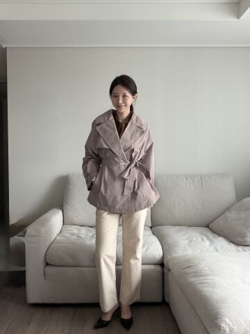 코튼 슬림 부츠컷 데님 팬츠 