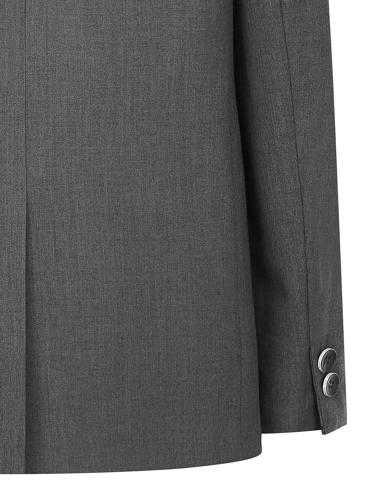 포멀 롤업 더블 브레스트 재킷 (DARK GREY)