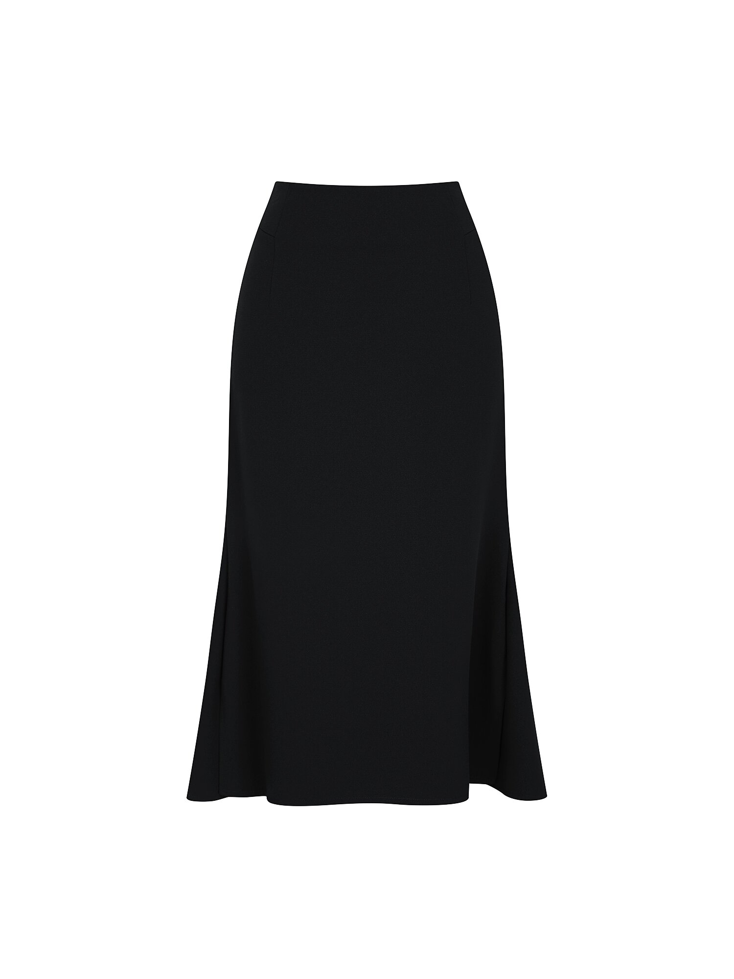 슬릿 포인트 머메이드 스커트 (BLACK)