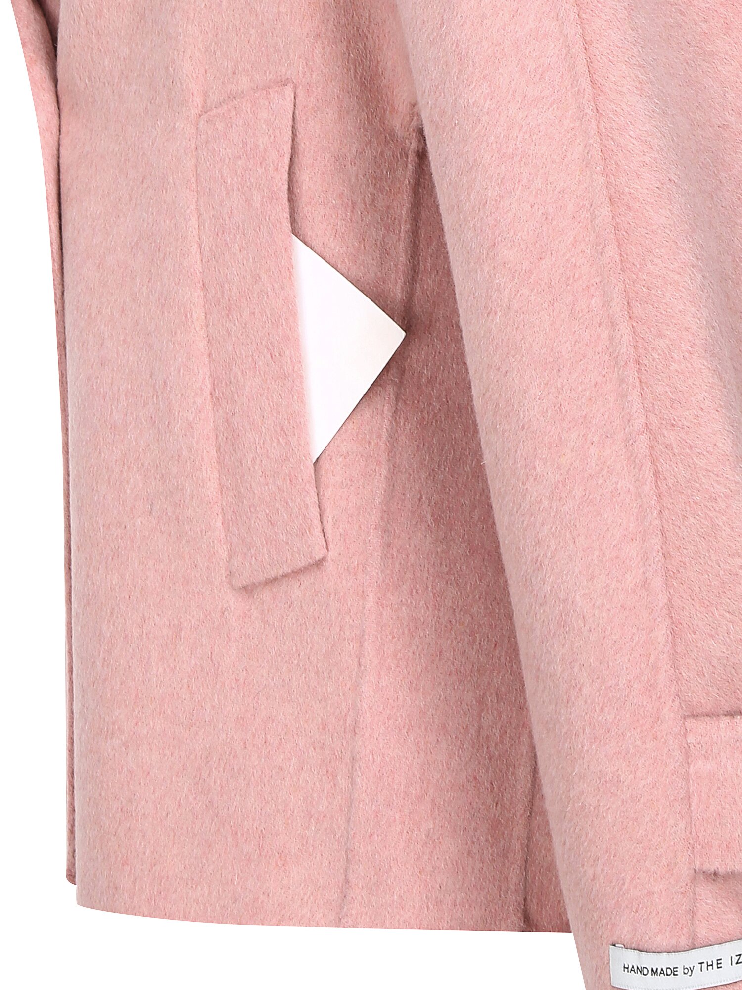 루즈핏 울 더블 핸드메이드 재킷 (PINK)