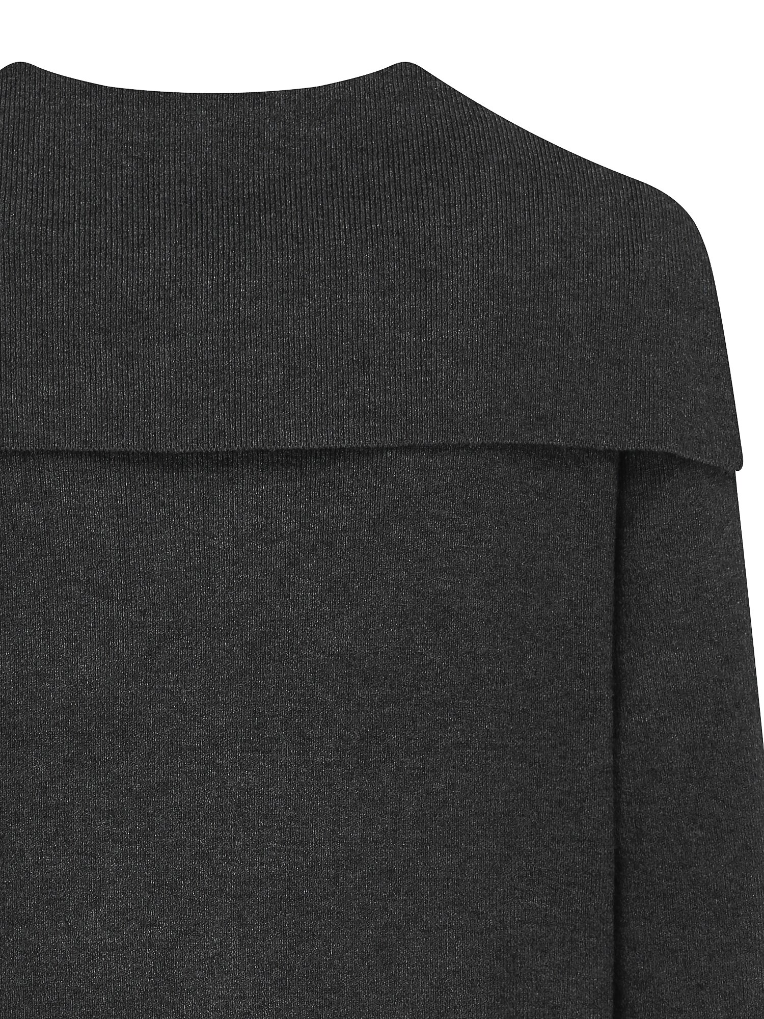 세일러 칼라 투웨이 집업 가디건 (DARK GREY)