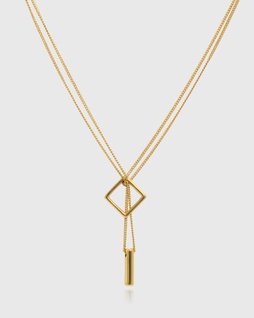 Geometric Layered Necklace 지오메트릭 레이어드 네크리스