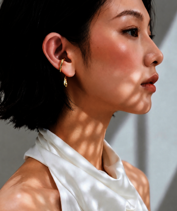 Fluid Drop EarCuff
플루이드 드롭 이어커프