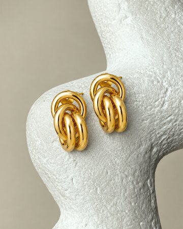 Chrono Orbit Loop Earrings
크로노 오빗 루프 이어링